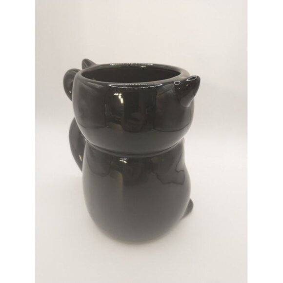 Black Vampire Cat Halloween Mug with Pumpkin by Holiday Home - Picture 4 of 7